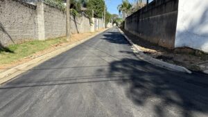 Obras de pavimentação entram na reta final na região da Praia dos Namorados