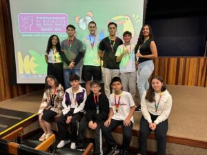 studantes de Americana recebem 10 medalhas da Olimpíada Brasileira de Matemática