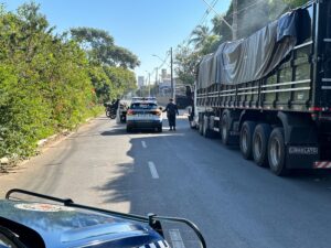 Gama detém suspeitos de roubo de carga avaliada em R$ 1 milhão com ajuda da Muralha Digital